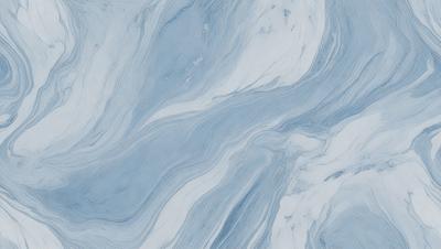 The primary subject of the image is a marble-like pattern, which is the main object, scene, or focus of the image. The setting or background features a blue and white marble-like pattern, which gives the image a unique and visually appealing appearance. The visual style of the image is a combination of a photo and digital art, creating a realistic yet artistic representation of the marble-like pattern. The colors and mood of the image are predominantly blue and white, giving it a clean, elegant