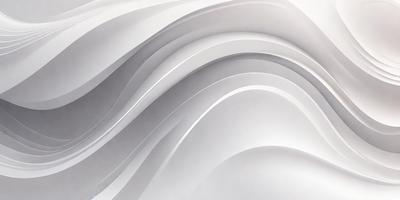 The primary subject of the image is a large, white, curved sheet of paper. The paper appears to be folded or curled, creating a visually interesting texture. The setting is a white background, which allows the paper to stand out as the main focus of the image. The visual style is a close-up of the paper, showcasing its unique texture and form. The colors and mood of the image are predominantly white, giving it a clean and minimalist appearance.