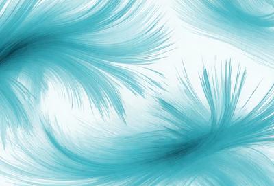The primary subject of the image is a blue and white swirl pattern, which appears to be a digital art or illustration. The setting is a white background, and the visual style is a combination of digital art and illustration. The dominant colors are blue and white, creating a calm and soothing atmosphere.
