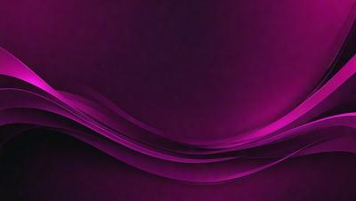 The primary subject of the image is a purple background with a pink wave-like pattern. The setting is a dark room, and the visual style appears to be a digital art or illustration. The dominant colors are purple and pink, creating a calm and soothing atmosphere.