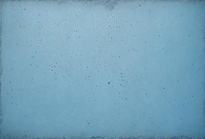 The primary subject of the image is a blue surface with a pattern of white dots. The setting is a blue wall, and the visual style appears to be a digital art or illustration. The dominant colors are blue and white, creating a calm and serene atmosphere.