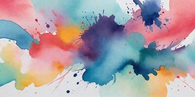 The primary subject of the image is a blue and purple splash of paint, which is the main focus of the scene. The setting is a white background, which provides a clean and uncluttered environment for the artwork. The visual style of the image is a combination of digital art and illustration, as it appears to be a digital painting. The dominant colors in the image are blue and purple, creating a sense of depth and a calming atmosphere.