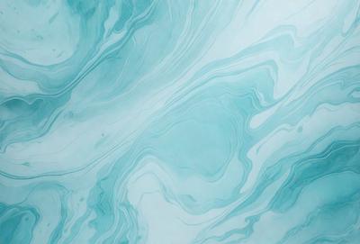The primary subject of the image is a blue and white swirling pattern, which appears to be a painting or a digital artwork. The setting is a blue and white ocean, creating a serene and calming atmosphere. The visual style is a combination of painting and digital art, giving the image a unique and artistic appearance. The dominant colors are blue and white, which contribute to the overall mood of the image, evoking a sense of tranquility and beauty.