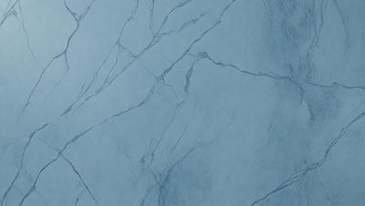 The primary subject of the image is a blue wall with a pattern of white lines. The setting is a room with a blue background. The visual style is a close-up of the wall, showcasing the intricate pattern. The colors and mood of the image are predominantly blue, creating a calm and serene atmosphere.