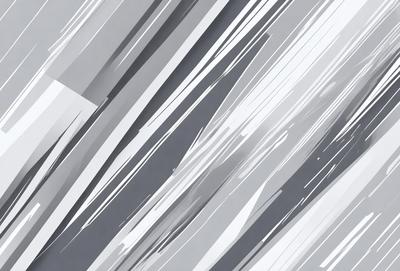 The primary subject of the image is a pattern of stripes, which are visible in various shades of gray. The setting is a gray background, and the visual style appears to be a combination of digital art and illustration. The dominant colors in the image are gray, and the overall atmosphere is somewhat monotonous and minimalistic.