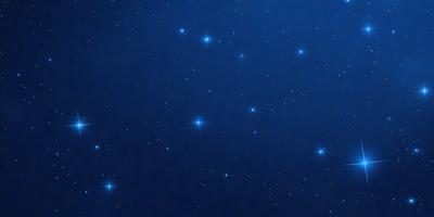 The primary subject of the image is a night sky filled with stars. The setting is a dark, star-filled sky, and the visual style is a digital art or illustration. The colors and mood of the image are predominantly dark and serene, with the stars providing a sense of depth and beauty.