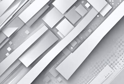 The primary subject of the image is a white, geometric pattern. The setting is a white background, which creates a clean and minimalist appearance. The visual style is digital art, as the pattern is created using a computer program. The colors and mood are predominantly white, giving the image a calm and serene atmosphere.