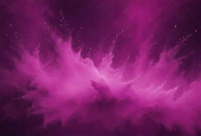 The primary subject of the image is a purple, pink, and white swirl, which appears to be a digital art or illustration. The setting is a purple background, and the visual style is a combination of digital art and illustration. The colors and mood of the image are predominantly purple and pink, creating a vibrant and lively atmosphere.