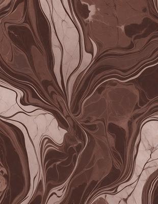 The image features a marbled stone surface with a brown and white color scheme. The primary subject is a close-up of the marbled stone, showcasing its intricate patterns and textures. The setting is a natural environment, possibly a stone wall or a countertop. The visual style is a close-up of the marbled stone, emphasizing its unique and artistic appearance. The colors and mood of the image are warm and earthy, with the brown and white tones creating a sense of natural beauty and elegance