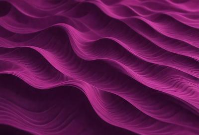 The image features a purple, swirling pattern that resembles a purple wave or a purple waterfall. The primary subject is the purple pattern, which is the main focus of the image. The setting is a purple background, which complements the purple pattern. The visual style is a digital art or illustration, as the purple pattern is created using digital tools. The colors and mood of the image are predominantly purple, giving it a calming and soothing atmosphere.