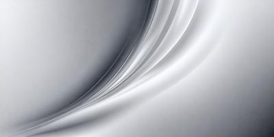 The primary subject of the image is a long, curved, and wavy line that appears to be made of paper or fabric. The line is white and has a slightly textured appearance. The setting is a white background, which provides a clean and minimalist look to the image. The visual style is a close-up of the curved line, emphasizing its shape and texture. The colors and mood of the image are predominantly white, giving it a clean and serene atmosphere.