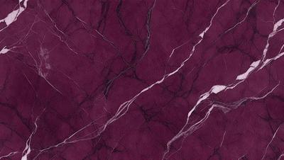 The primary subject of the image is a marbled wall with a purple hue. The setting is a room with a purple background, and the visual style appears to be a photo. The colors and mood of the image are predominantly purple, creating a calm and soothing atmosphere.