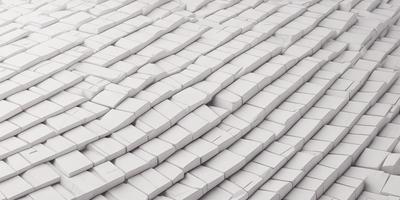 The primary subject of the image is a white brick wall. The setting is a white brick wall with a pattern of white bricks. The visual style is a photo of a white brick wall. The colors and mood are predominantly white, giving the image a clean and minimalist appearance.