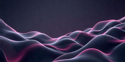 The primary subject of the image is a large, pink wave that is crashing onto a purple surface. The wave is the main focus of the image, and it appears to be a digital art or illustration. The colors in the image are predominantly pink and purple, creating a vibrant and energetic atmosphere.