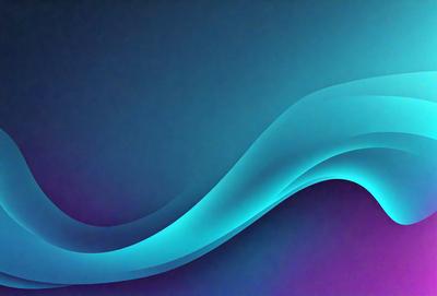 The primary subject of the image is a blue wave, which is the main focus of the scene. The setting is a blue background, which creates a visually appealing contrast with the wave. The visual style of the image is digital art, as it appears to be a digital illustration or a digital drawing. The dominant colors in the image are blue and purple, giving it a calming and serene atmosphere.