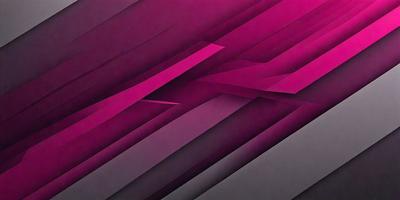 The primary subject of the image is a large, abstract painting featuring a pink and purple color scheme. The painting is displayed on a gray wall, creating a striking contrast between the colors and the background. The visual style of the painting is a combination of digital art and illustration, giving it a unique and artistic appearance. The dominant colors in the painting are pink and purple, creating a warm and inviting atmosphere.