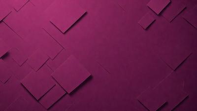 The primary subject of the image is a purple wall with a pattern of squares. The setting is a room with a purple background. The visual style is a combination of a photo and digital art, creating a unique and interesting pattern. The dominant colors are purple and pink, giving the room a warm and inviting atmosphere.