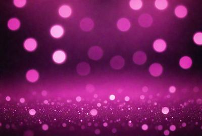 The primary subject of the image is a pink background with a pattern of pink dots. The setting is a dark room, and the visual style appears to be a digital art or illustration. The dominant colors are pink, and the overall atmosphere is bright and vibrant.
