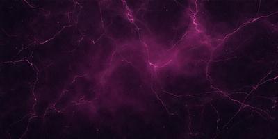 The primary subject of the image is a purple background with a pinkish hue. The setting appears to be a space or a futuristic environment. The visual style is a combination of digital art and illustration, creating a unique and captivating atmosphere. The dominant colors are purple and pink, which contribute to a sense of mystery and intrigue.