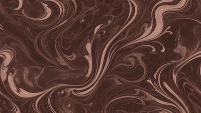 The primary subject of the image is a brown and white swirling pattern, which appears to be a marbled or textured surface. The setting is a brown background, which complements the swirling pattern. The visual style of the image is a close-up of the swirling pattern, showcasing its intricate details. The colors and mood of the image are warm and inviting, with the brown and white colors creating a sense of depth and texture.