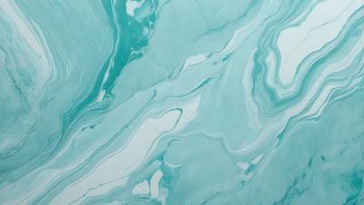 The image features a blue and white marbled pattern on a wall. The blue and white color scheme creates a visually appealing and calming atmosphere. The marbled pattern adds a sense of depth and texture to the wall, making it an interesting focal point in the room.