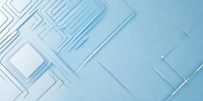 The primary subject of the image is a blue background with a pattern of white lines. The setting appears to be a blue wall or a blue surface. The visual style of the image is digital art, as it is a computer-generated pattern. The dominant colors are blue and white, creating a calm and soothing atmosphere.
