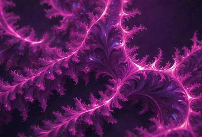 The primary subject of the image is a purple, pink, and yellow swirl pattern. The setting is a dark background, which contrasts with the vibrant colors of the swirl pattern. The visual style appears to be a combination of digital art and illustration, creating a unique and eye-catching design. The dominant colors in the image are purple, pink, and yellow, which together create a lively and energetic atmosphere.