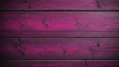 The primary subject of the image is a wooden wall with a purple stain. The setting is a room with a wooden surface, and the visual style is a close-up of the wooden wall. The dominant colors are purple and brown, creating a moody atmosphere.