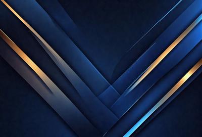 The primary subject of the image is a blue and yellow geometric pattern. The setting is a dark blue background, which contrasts with the bright colors of the pattern. The visual style appears to be a digital art or illustration, as the pattern is intricate and well-defined. The dominant colors are blue and yellow, creating a vibrant and lively atmosphere.