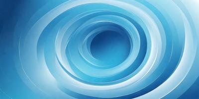 The primary subject of the image is a blue circle, which appears to be a part of a larger blue spiral. The setting is a blue background, and the visual style is a digital art or illustration. The dominant colors in the image are blue and white, creating a calm and serene atmosphere.