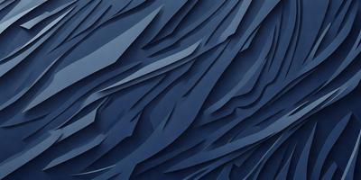 The primary subject of the image is a blue, textured surface with a patterned design. The setting is a dark blue background, and the visual style appears to be a combination of digital art and illustration. The dominant colors are blue and black, creating a moody and dramatic atmosphere.