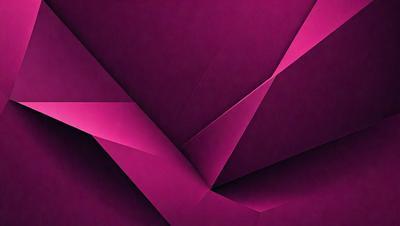 The primary subject of the image is a purple geometric pattern. The setting is a pink background, which adds a contrasting color to the scene. The visual style appears to be a combination of digital art and illustration, creating a unique and eye-catching design. The dominant colors in the image are purple and pink, giving the overall atmosphere a sense of creativity and artistic expression.