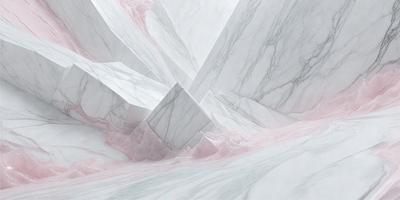 The primary subject of the image is a marble-like surface with a pinkish hue. The setting is a white marble-like surface, which gives the image a clean and elegant appearance. The visual style is a combination of digital art and illustration, creating a unique and artistic representation of the marble-like surface. The colors and mood of the image are predominantly pink, giving it a warm and inviting atmosphere.