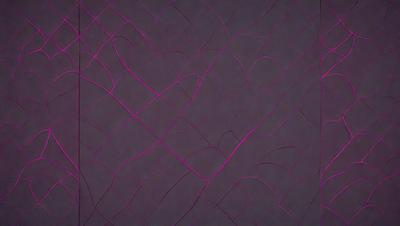 The primary subject of the image is a purple and pink patterned surface. The setting is a dark background, which contrasts with the vibrant colors of the pattern. The visual style appears to be a combination of digital art and illustration, creating a unique and eye-catching design. The dominant colors are purple and pink, giving the image a warm and inviting atmosphere.