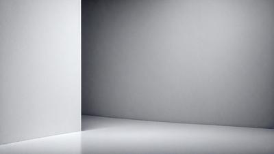 The primary subject of the image is a white wall. The setting is a room with a white wall, and the visual style is a photo. The colors and mood of the image are predominantly white, creating a clean and minimalist atmosphere.