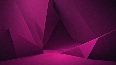 The primary subject of the image is a purple wall with a geometric pattern. The setting is a room with a purple background. The visual style is a digital art or illustration, creating a unique and eye-catching design. The dominant colors are purple and pink, giving the image a warm and inviting atmosphere.