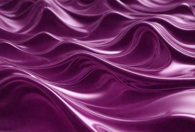 The primary subject of the image is a purple, wavy surface that resembles a water-like texture. The setting is a close-up of the purple surface, which appears to be a pattern or a texture. The visual style is a digital art or illustration, as the purple surface is depicted in a detailed and artistic manner. The colors and mood of the image are predominantly purple, creating a calm and serene atmosphere.
