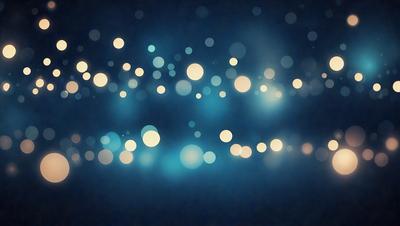 The primary subject of the image is a blue background with a large number of bright lights, creating a visually striking and vibrant scene. The setting appears to be a dark room with the lights illuminating the space. The visual style of the image is a combination of a photo and digital art, as it captures the essence of a brightly lit environment. The colors and mood of the image are predominantly blue, with the bright lights adding a sense of energy and excitement to the scene.