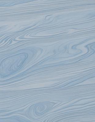 The primary subject of the image is a blue and white marbled surface, which appears to be a wall or a piece of artwork. The setting is a room with a blue and white color scheme. The visual style is a combination of a photo and a digital artwork, creating a unique and intriguing appearance. The colors and mood of the image are predominantly blue and white, giving it a calm and serene atmosphere.