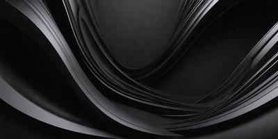 The primary subject of the image is a black and white photograph of a spiral or a curved structure. The setting is a black background, which emphasizes the spiral's shape and texture. The visual style is a black and white photo, giving it a classic and timeless appearance. The colors and mood of the image are predominantly black and white, creating a sense of depth and contrast.