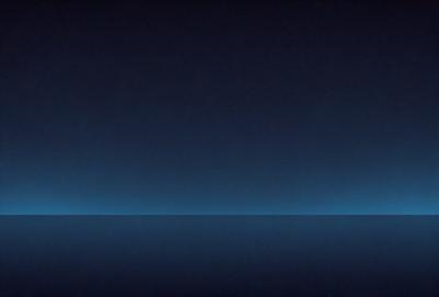 The primary subject of the image is a vast, dark, and empty sky. The setting is a nighttime scene with no visible land or objects. The visual style is a black and white photo, which adds a sense of depth and contrast to the image. The colors and mood are predominantly dark and moody, creating a sense of solitude and vastness.