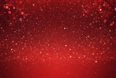 The primary subject of the image is a red background with a pattern of white stars. The setting is a red background with a pattern of white stars. The visual style is a photo of a red background with a pattern of white stars. The colors and mood are dominated by the red background and the white stars, creating a vibrant and lively atmosphere.