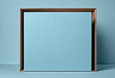 The primary subject of the image is a blue square, which is the main object, scene, or focus of the image. The setting/background is a blue surface, and the visual style is a photo. The colors and mood of the image are predominantly blue, creating a calm and serene atmosphere.