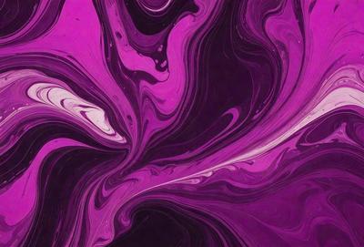 The primary subject of the image is a purple swirl pattern, which is the main object, scene, or focus of the image. The setting or background is a purple surface, and the visual style appears to be a digital art or illustration. The dominant colors in the image are purple, and the overall atmosphere is one of swirling, flowing movement.