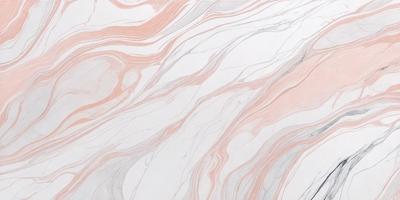 The primary subject of the image is a marbled wallpaper design, which features a pink and white color scheme. The setting is a white wall, and the visual style is a combination of a photo and a drawing. The colors and mood of the image are warm and inviting, with the pink and white hues creating a sense of elegance and sophistication.