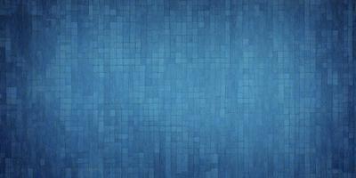 The primary subject of the image is a blue wall with a pattern of squares. The setting is a room with a blue background, and the visual style appears to be a digital art or illustration. The dominant colors are blue and white, creating a calm and soothing atmosphere.