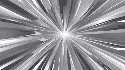 The primary subject of the image is a bright light source, which appears to be a sun or a light bulb. The light source is located in the center of the image, surrounded by a pattern of silver lines or a metal surface. The setting or background of the image is a gray or silver background, which complements the light source and adds to the overall visual style. The colors and mood of the image are predominantly silver and gray, creating a modern and sleek atmosphere.