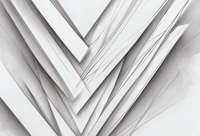 The primary subject of the image is a black and white drawing of a pattern, which appears to be a geometric design. The setting is a white background, which provides a clean and minimalist appearance. The visual style is a combination of digital art and illustration, as the pattern is created using a computer or digital device. The colors and mood of the image are predominantly black and white, giving it a classic and timeless feel.