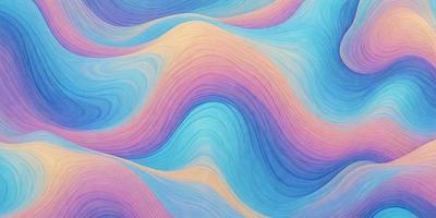 The primary subject of the image is a colorful, abstract design featuring a mix of blue, pink, and yellow colors. The setting is a blue and pink background, which adds to the vibrant atmosphere of the artwork. The visual style appears to be a combination of digital art and illustration, creating a unique and eye-catching pattern. The overall mood of the image is energetic and lively, with the bold colors and intricate design elements capturing the viewer's attention.