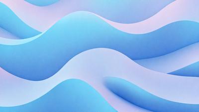 The primary subject of the image is a blue wave pattern, which is the main object, scene, or focus of the image. The setting or background is a blue surface, which adds to the overall atmosphere. The visual style of the image is a digital art or illustration, as it is a pattern or texture that is digitally created. The dominant colors in the image are blue and white, which contribute to a calm and serene mood.